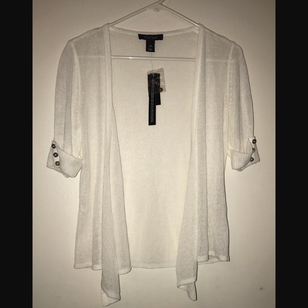 White House Black Market Short Sleeved Sweater
